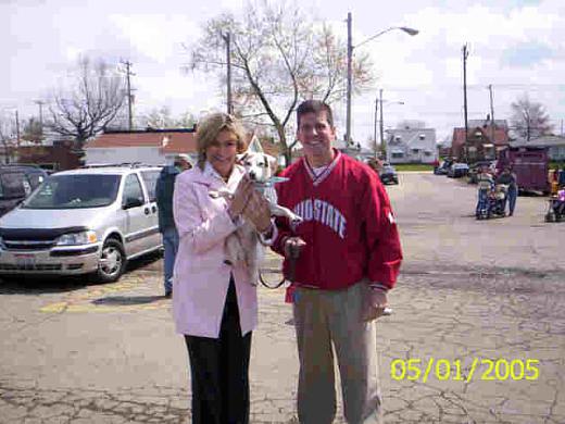 Dean at the Parma Animal Shelter Inc. 2005 Adoptathon.